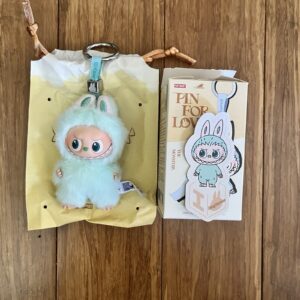 Pop Mart Pin For Love Letter Keychain Pendant Confirmed Letter I Authentic