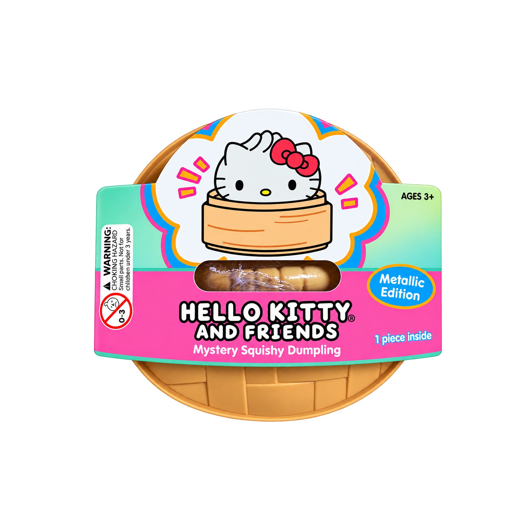 Hello Kitty Friends Metallic Mystery Squishy Dumpling